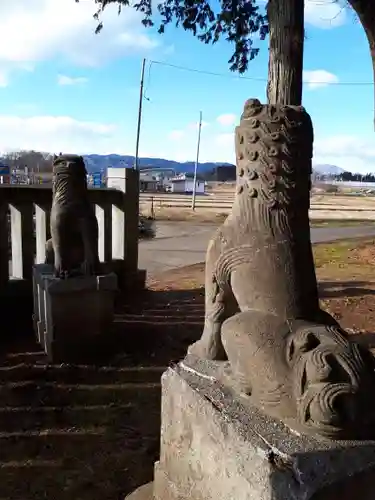 熊野神社の狛犬