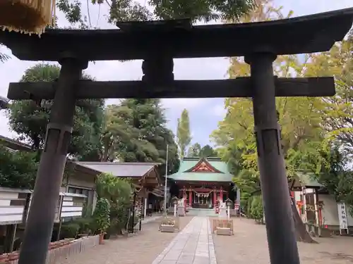 前川神社の鳥居