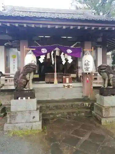 中川八幡神社の本殿・本堂