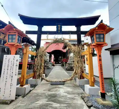 大鏑神社の鳥居