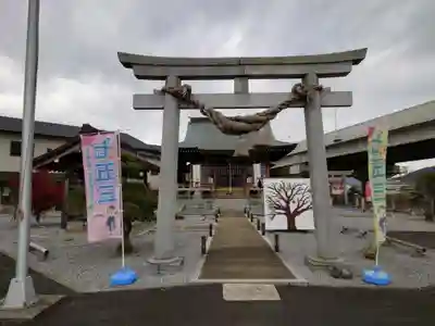 眞中神社の鳥居