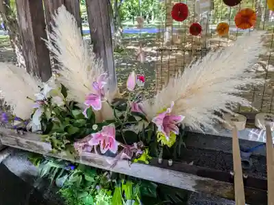 彌彦神社　(伊夜日子神社)の手水舎