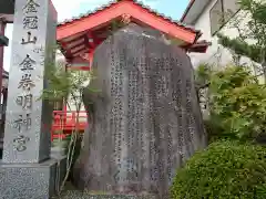 金巻明神の建物その他