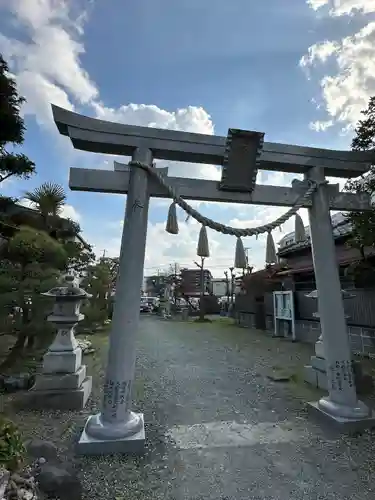 山蒼稲荷神社の鳥居