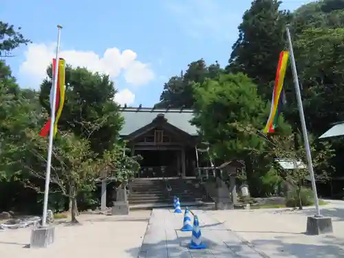 天津神明宮の本殿・本堂