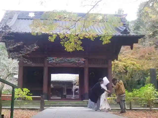 妙本寺の山門・神門