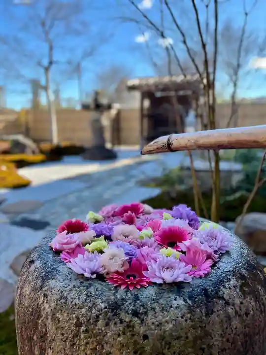 大聖護国寺の手水舎