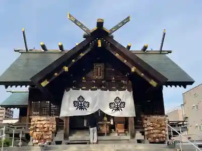 札幌諏訪神社の本殿・本堂