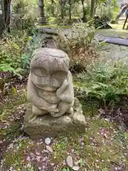 かっぱの寺 栖足寺の狛犬