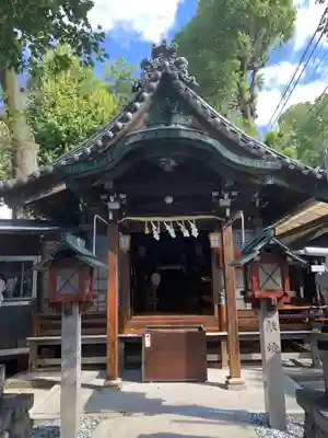 素盞男社の本殿・本堂