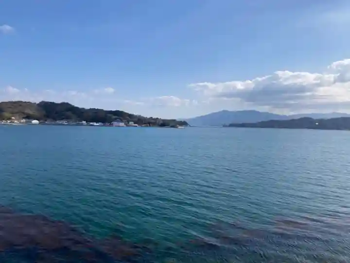 中厳前神社の周辺