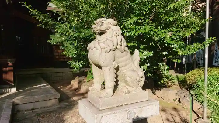 日置神社の狛犬