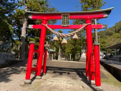 二上射水神社の鳥居