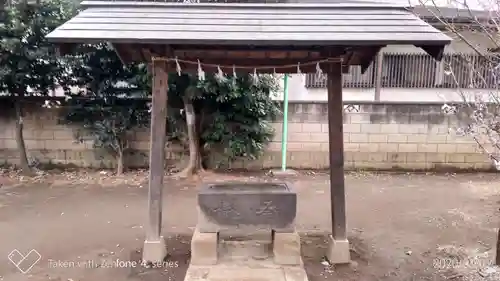 菅原神社の手水舎