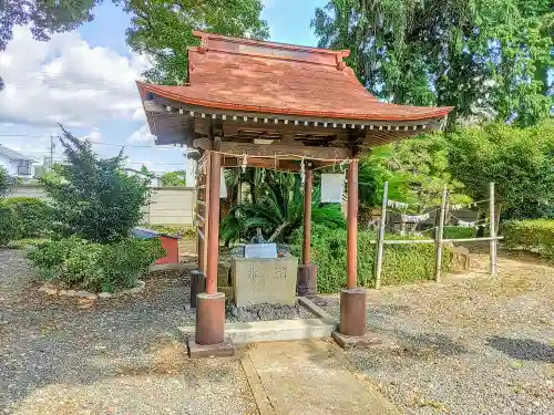 諏訪神社の手水舎