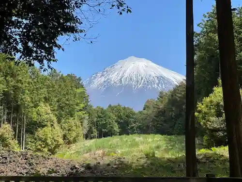 山宮浅間神社の景色