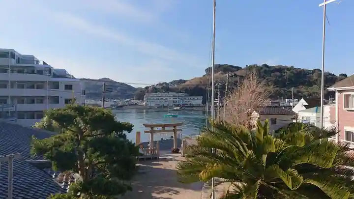 叶神社(東叶神社)の景色
