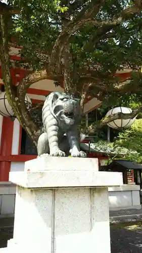 鞍馬寺の狛犬