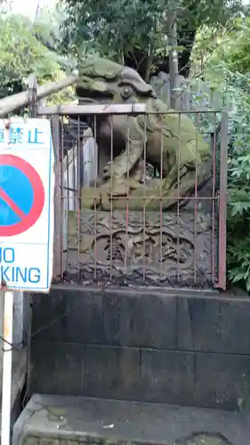 御田八幡神社の狛犬