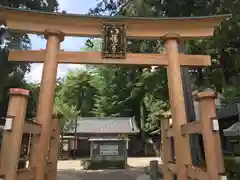 足助八幡宮の鳥居