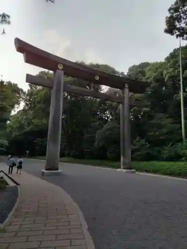 明治神宮の鳥居