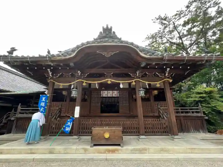 諏訪神社の本殿・本堂