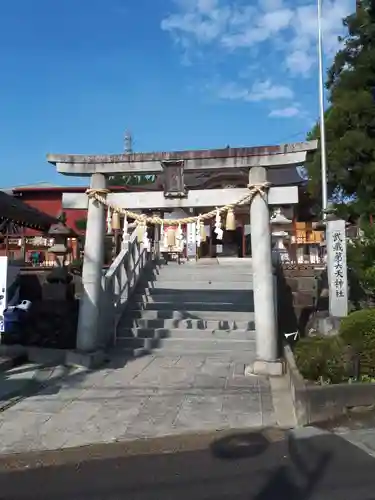 武蔵第六天神社の鳥居