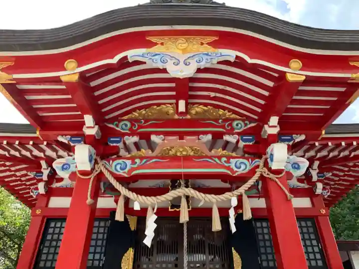 高師八幡神社の本殿・本堂
