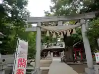 新田神社の鳥居