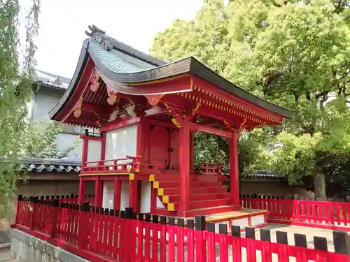 守屋祠（四天王寺境内社）の本殿