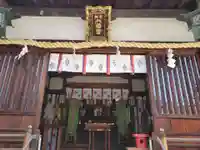 南長柄八幡宮の本殿・本堂