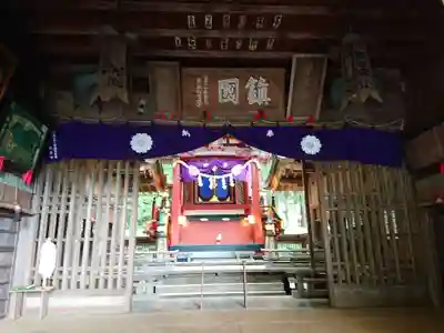 河口浅間神社の本殿・本堂