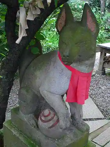 四谷於岩稲荷田宮神社の狛犬
