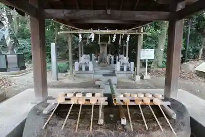 愛知縣護國神社の手水舎