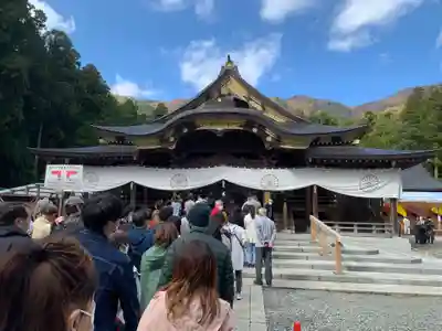 彌彦神社の本殿・本堂