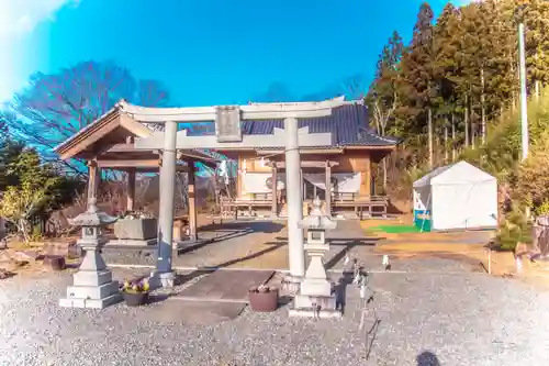 平貝八雲神社の鳥居