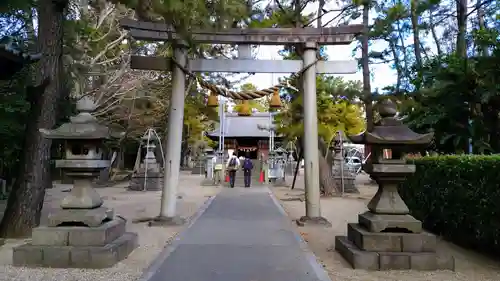 八柱神社の鳥居