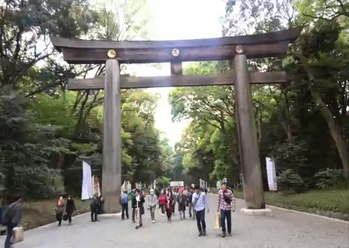 明治神宮の鳥居