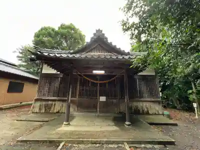 加和良神社の本殿・本堂