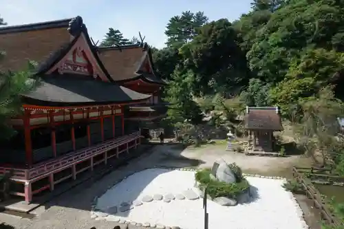 日御碕神社の庭園