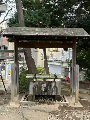 弦巻神社の手水舎