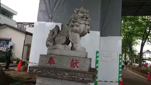 武蔵一宮氷川神社の狛犬