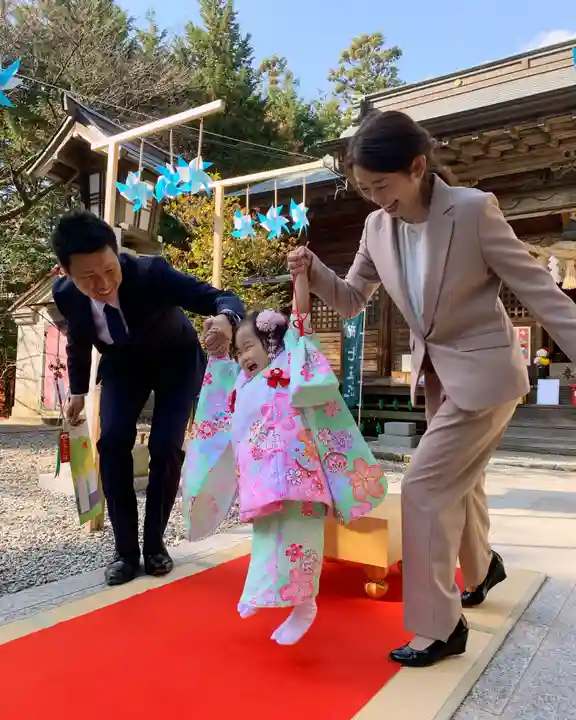 滑川神社 - 仕事と子どもの守り神の七五三参