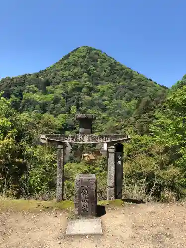 元伊勢内宮 皇大神社の鳥居