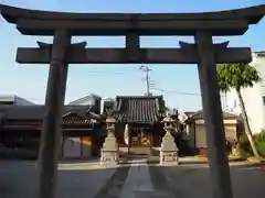 八幡神社の鳥居