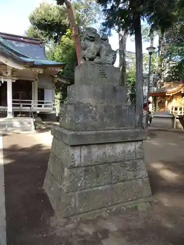 天沼八幡神社の狛犬