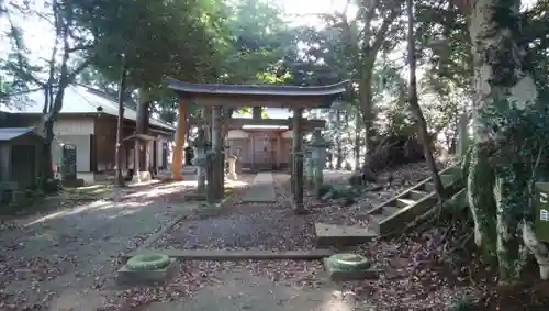 甕森神社の鳥居