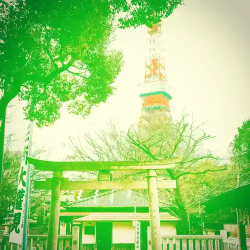 熊野神社の景色