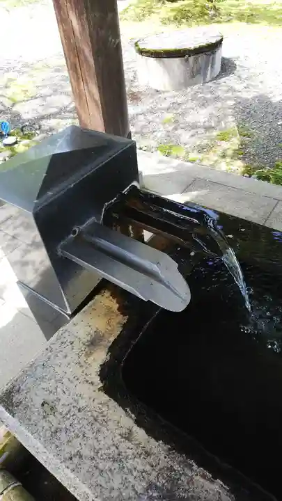 福町神明宮の手水舎