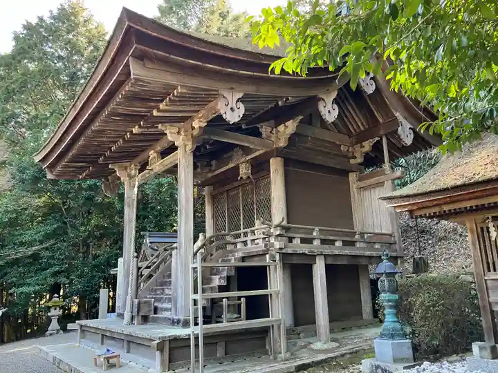 八坂神社・境内社川枯社の本殿・本堂